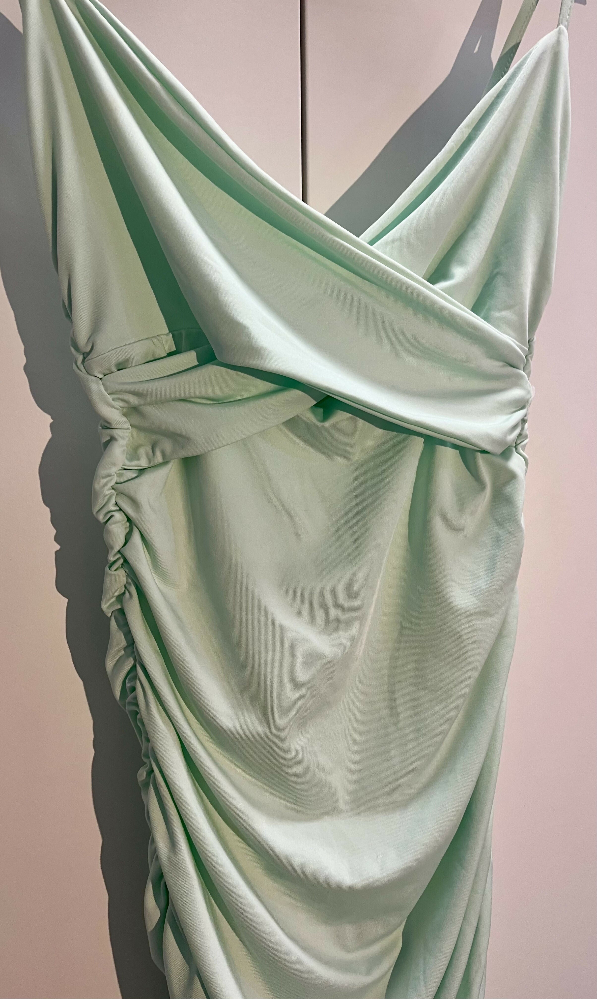 Shein beach mini mint dress